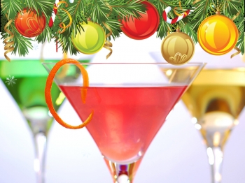Новогодние коктейли: не пьянят, а бодрят!